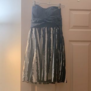 Charlotte Russe hook back, open back dress